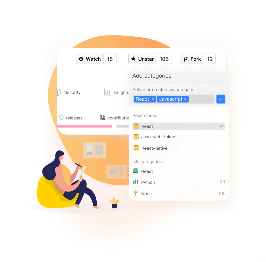小星云 Little Star - Github stars managerment tool